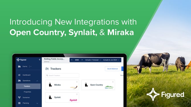 Just Landed! Figured’s New Integrations Streamline Data Entry for Open Country, Synlait & Miraka